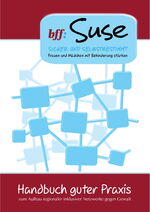Cover: Handbuch guter Praxis zum Aufbau regionaler inklusiver Netzwerke gegen Gewalt